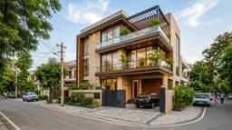 Modernist Residential Duplex